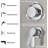 44.48'' Shower Panel with Fixed Shower Head