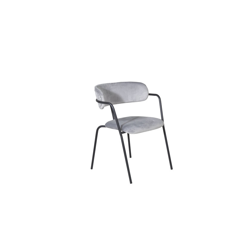 Anjanett Upholstered Armchair, Grey, Black