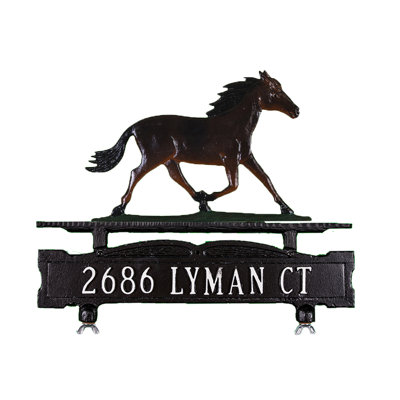 Metal Mailbox Sign