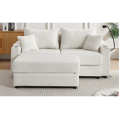 Canapé modulaire 72,8 po