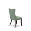 Chaises de salle à manger Dallas Parsons - Ensemble de 2 chaises capitonnées en tissu de polyester vert Willow-139641492