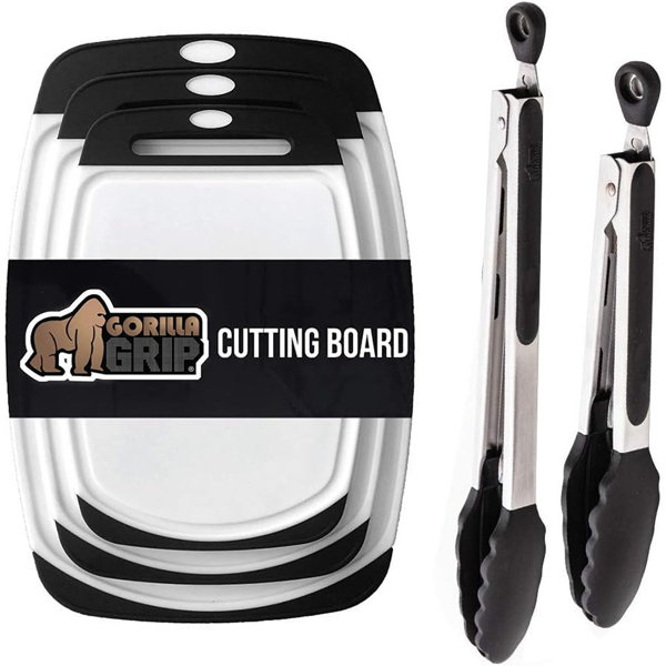 https://assets.wfcdn.com/im/49450959/resize-h600-w600%5Ecompr-r85/2563/256304925/Gorilla+Grip+Cutting+Board+Set+Of+3+And+Silicone+Kitchen+Tongs+Set+Of+2%2C+Both+In+Black+Color%2C+Tongs+Are+7+Inch+And+9+Inch%2C+2+Item+Bundle.jpg