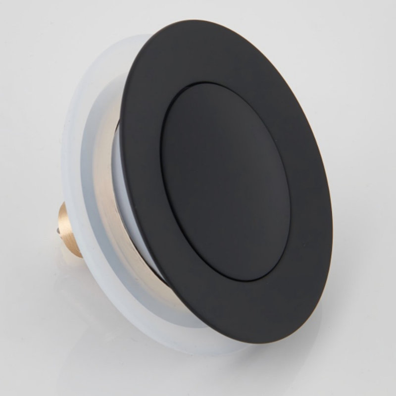 Mokleba Titanium Goldpop-Up Bathtub Drain Stopper Replacement Kit, Matte Black