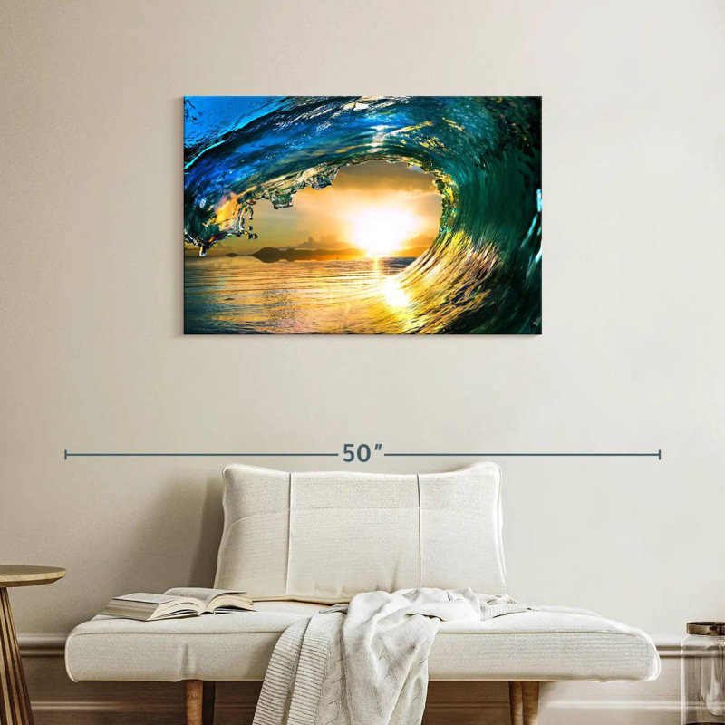 Gillard Dynamic Ocean Wave, 24" H x 36" W