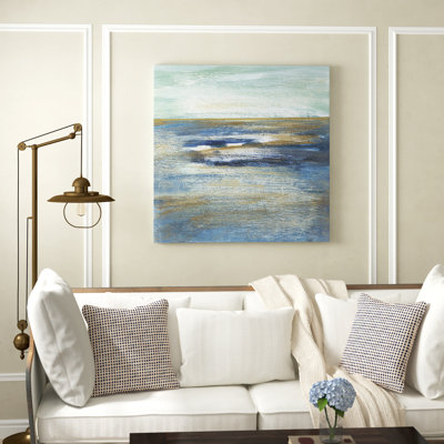 'Tuscan Shore II' Oil Painting Print