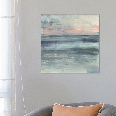 "Pastel Coast I" par Jennifer Goldberger, reproduction d’art