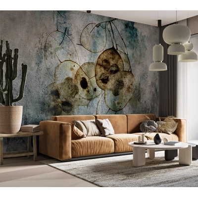 Peel & Stick Abstract Wall Mural - Nature And Lunaria