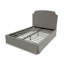 Lit plateforme tapissier à profil bas Hallettsville-970944278-970944279