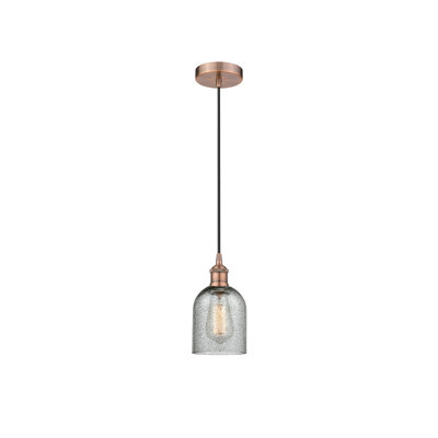 Luminaire suspendu en dôme à 1 lumière Reiko