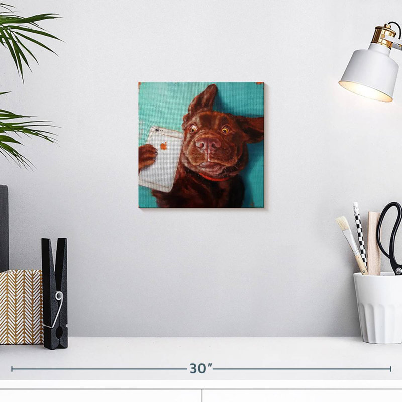 Ketti Dog Selfie, H 10 po x l 10 po