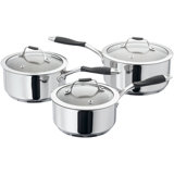 Stellar, James Martin - 3 Piece Saucepan Set with Lids