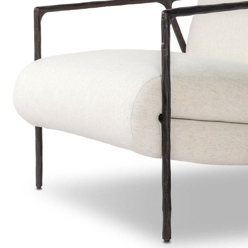 Cassidy Chair-Crypton Nomad Snow, Nomad Snow Crypton Performance Chenille