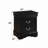Solid Pine Nightstand With 2 Drawers-2050542757
