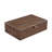 Solid Walnut Jewelry Storage Box With Removable Tray