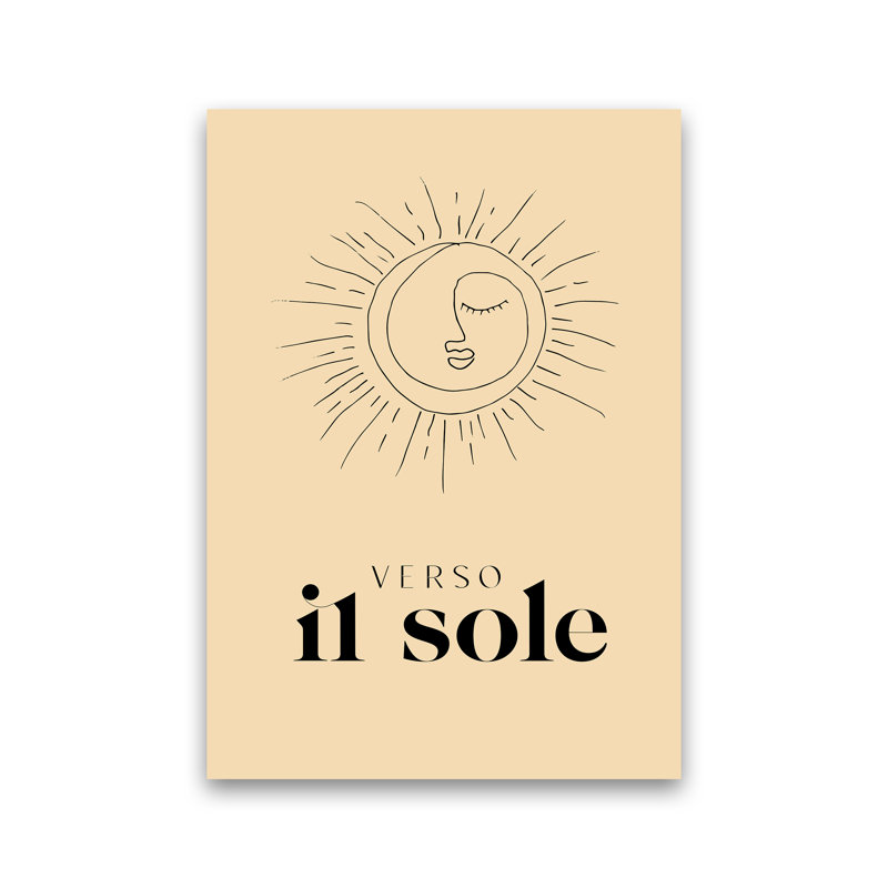 Verso Il Sole by Planeta444 - Print, No Framed, 42cm H x 29.7cm W x 4cm D