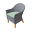 Vienna Wicker Outdoor Dining Armchair-1880251468-1889086308