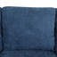 Ensemble de canapé de salon bleu avec sac en L bleu faisant face à la droite avec repose-pieds-89984163-87463990