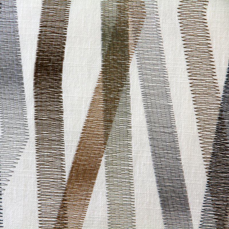Coussin Wandering, Gris / brun