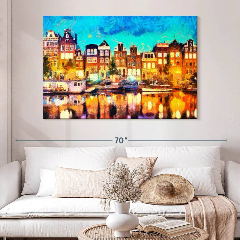 Sireci Amsterdam, 34" H x 51" W