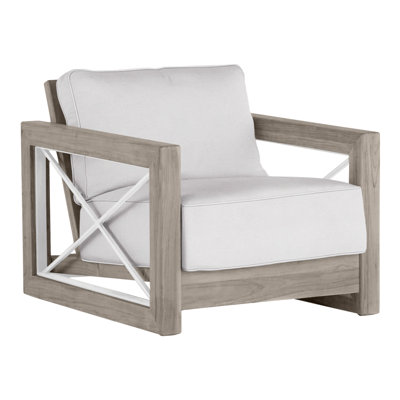 Malta Teak Patio Chair with Cushions