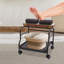 H 17,72 po x l 20,47 po avec repose-pieds et chariot de beauté-92464987