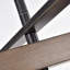 Valentin 4-Light 18.1'' Square Chandelier with Wood Accents