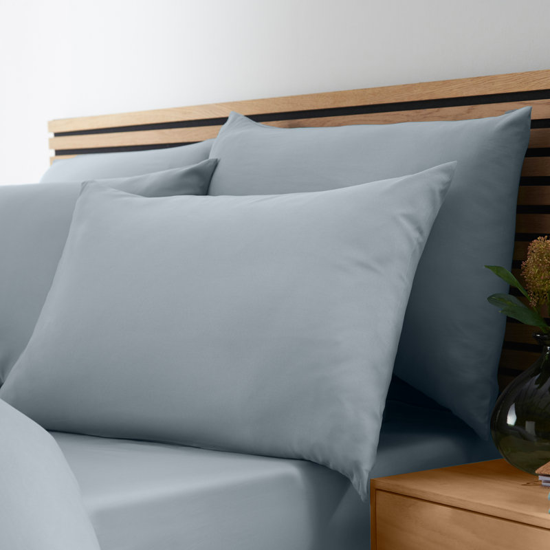So Soft Easy Iron Duvet Cover Set, Grey, Double 