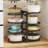 Metal Curved Countertop / Cabinet Pot Rack