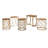 Patrice 18"W Solid Wood and Metal Mid-Century Modern Round Side Table with Hairpin Legs-1009260207
