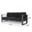 3 SEATER SOFA W/ METAL TRAY-1674601366