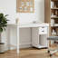 Solid Wood Writing Desk-676182496