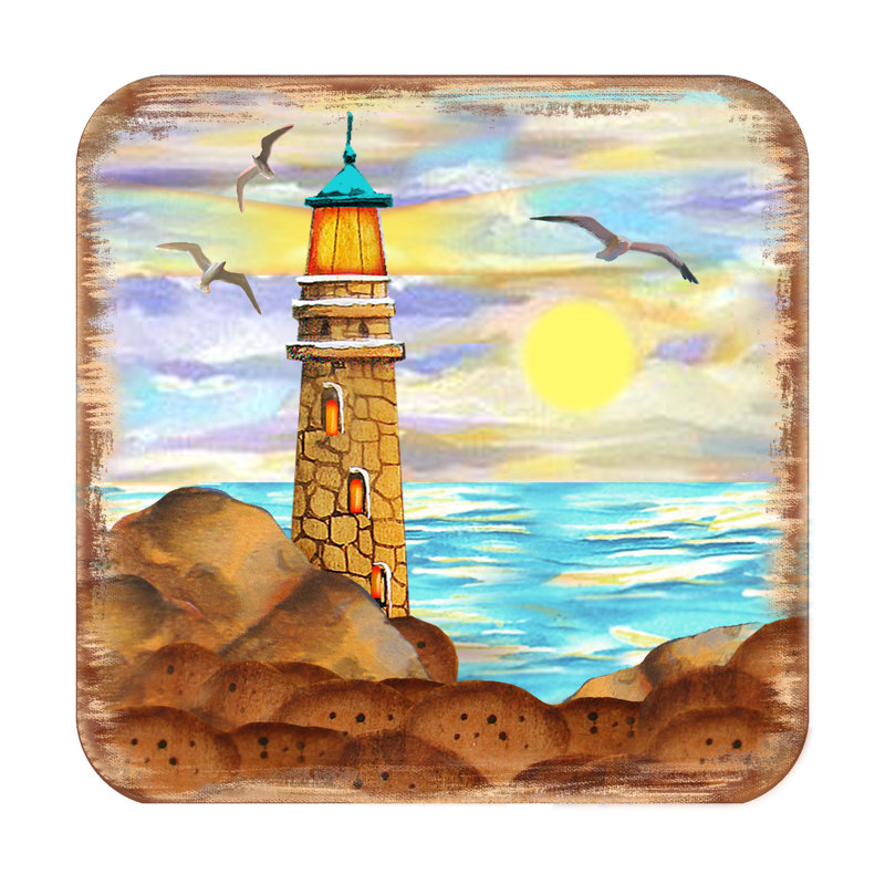Sous-verre-phare