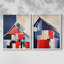 «LANDSCAPES Series CXVII» - Reproduction encadrée de qualité supérieure - prête à être accrochée - aucun clou requis - aucun clou requis-108034589-108034590