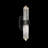 Silo 2 Light Crystal LED Wall Sconce-123130899