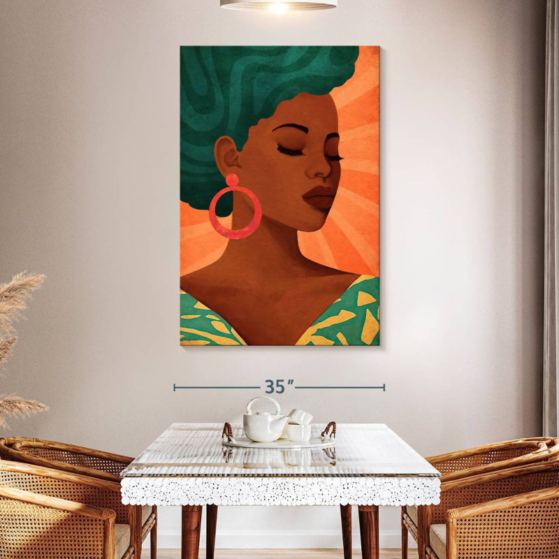 Beauté chic latina, H 51 po x l 34 po