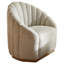 Fauteuil demi-tonneau Daria