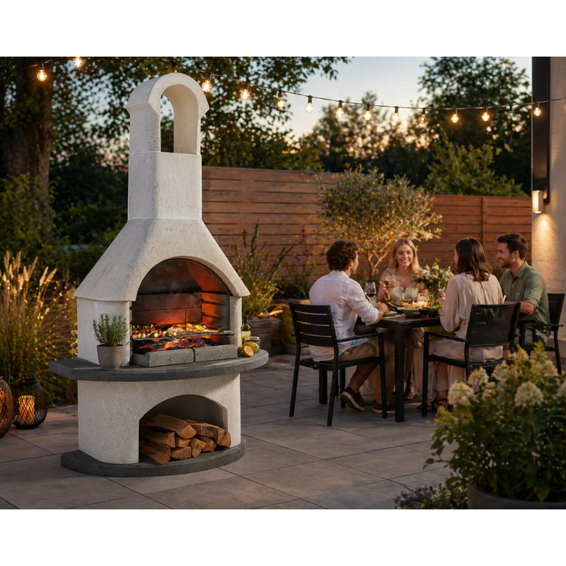 Big Horn Valenzia Elite Outdoor Fireplace