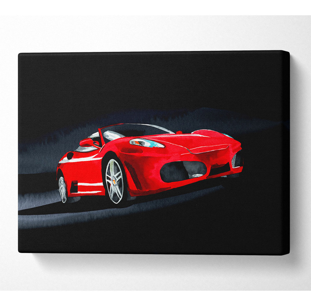 Ferrari F340 Grill Shot - Kunstdrucke auf Leinwand