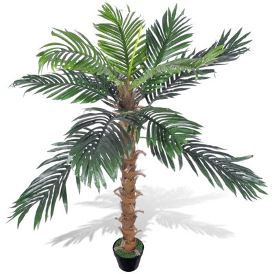 Artificial Plant Green and Brown Decorative Faux Plant for Home and Office