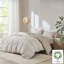 Ensembles de literie en coton biologique, housses de couette surdimensionnées, style campagnard