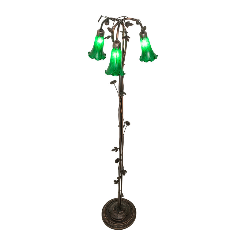 Sinagra Floor Lamp, Green