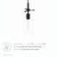 Luminaire suspendu Skylark en noir transparent-1492113223