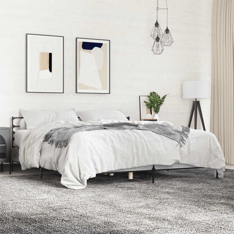 Achillefs Bed, Grey Sonoma, Super King (6')