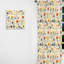 Simplicité en fleurs scandinaves - rideau en velours moderne obscurcissant - 1 panneau-107575275