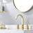 2-handle Bathroom Faucet with Drain Assembly-86794397