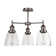Wayland 3 - Light Industrial Style Modern Semi Flush Mount Ceiling Light