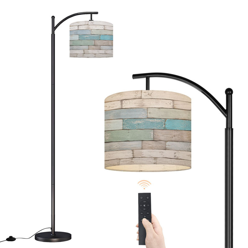 Lampe sur pied avec abat-jour réglable Arc