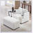Modern Style Single Sofa With Storage, Movable Ottoman, USB Ports, Cup Holders, And Phone Holder For Living Room-1753640551