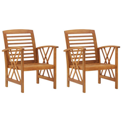Fauteuil de patio en acacia Gladies