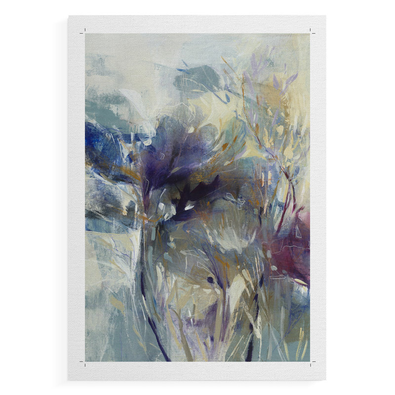 Safran Meadow I - impression sur toile seulement - non encadrée, H 48 po x l 32 po